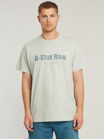 G-Star Koszulka w kolorze zielonym