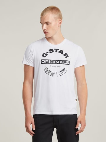 G-Star Koszulka w kolorze białym