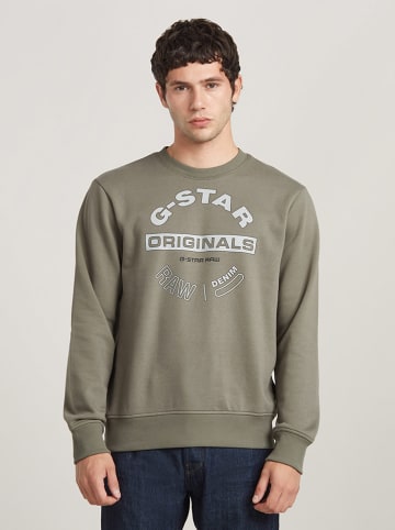 G-Star Sweatshirt in Khaki