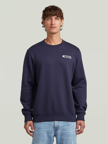 G-Star Sweatshirt in Dunkelblau