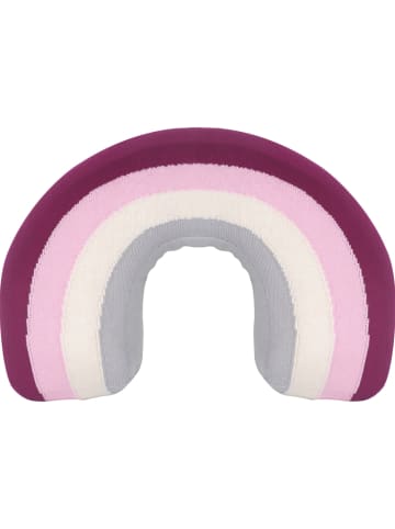 Kindsgut Kussen "Alma" lichtroze/paars - (L)40 x (B)30 cm