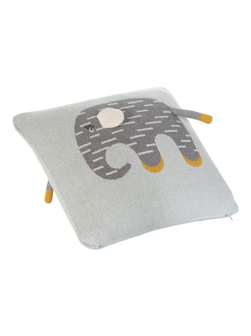 Kindsgut Poszewka "Elephant" w kolorze jasnoszarym - 40 x 40 cm