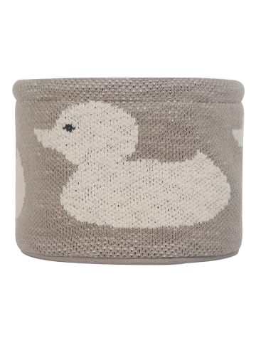 Kindsgut Kosz "Duck" w kolorze jasnobrązowym - wys. 22 x Ø 16 cm