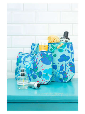 Overbeck and Friends Cometicatas "Viola" blauw - (B)26 x (H)15 x (D)5 cm