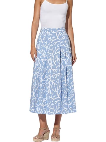 Heine Spódnica w kolorze błękitno-białym