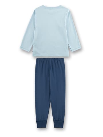 Sanetta Pyjama in Hellblau/ Blau