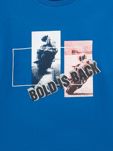 Sanetta Pyjama in Blau/ Schwarz