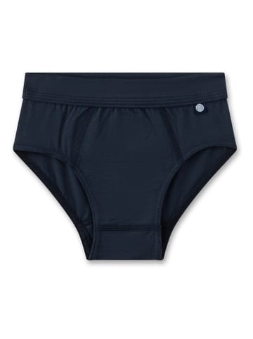 Sanetta 2er-Set: Slips in Dunkelblau/ Beige