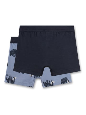 Sanetta 2er-Set: Boxershorts in Blau/ Schwarz