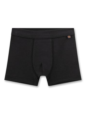 Sanetta 2er-Set: Boxershorts in Schwarz/ Beige