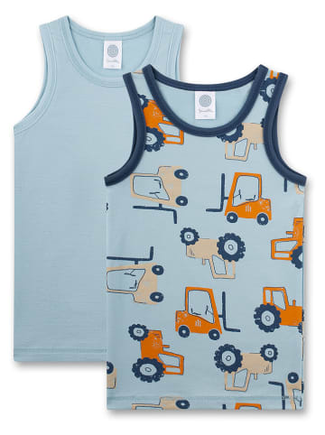 Sanetta Podkoszulki (2 szt.) w kolorze błękitnym