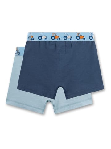 Sanetta 2-delige set: boxershorts lichtblauw/blauw