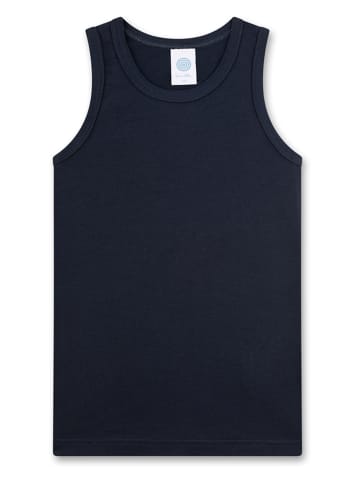 Sanetta 2-delige set: hemdjes donkerblauw/lichtblauw