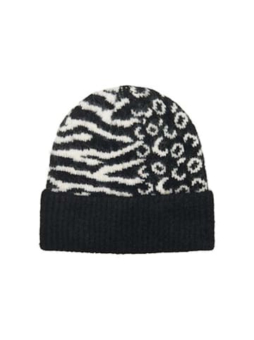 ONLY Mütze in Schwarz/ Weiß
