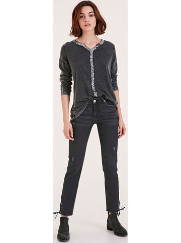 Heine Longsleeve in Anthrazit