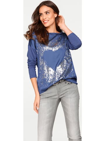 Heine Longsleeve in Dunkelblau