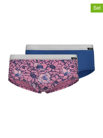 Skiny 2-delige set: hipsters lichtroze/blauw