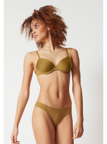 Skiny Bügelloser BH in Khaki