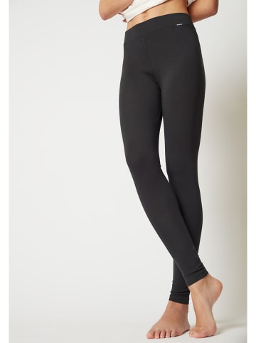 Skiny Legginsy w kolorze czarnym