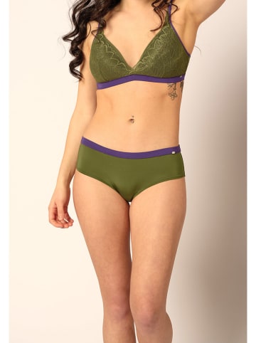 Skiny Pełne figi w kolorze khaki