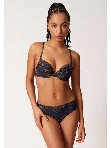 Skiny Push-up beha donkerblauw