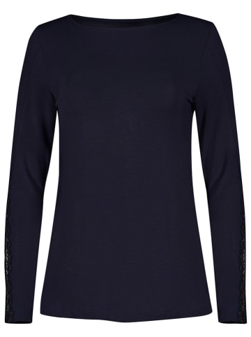 Skiny Pyjamatop donkerblauw