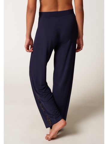 Skiny Pyjama-Hose in Dunkelblau