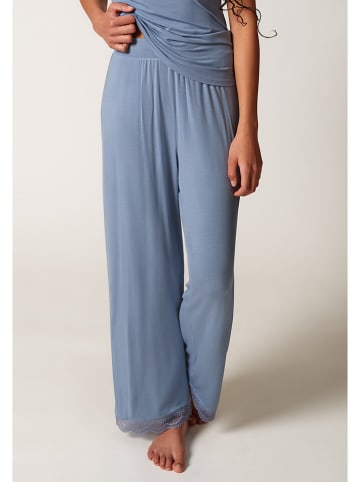 Skiny Pyjama-Hose in Hellblau