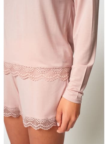 Skiny Koszulka piżamowa w kolorze jasnoróżowym