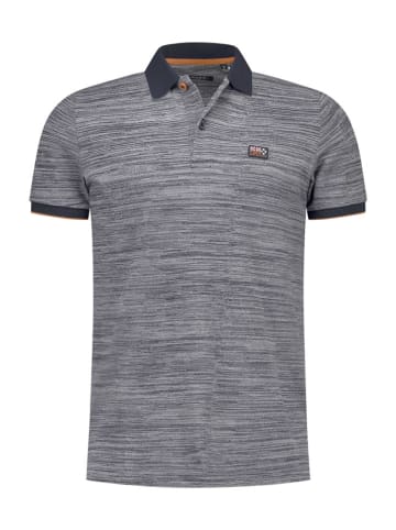 NEW ZEALAND AUCKLAND Koszulka polo w kolorze granatowo-szarym