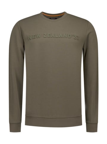 NEW ZEALAND AUCKLAND Bluza w kolorze khaki