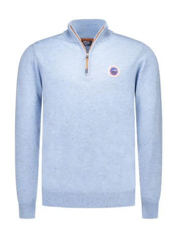 NEW ZEALAND AUCKLAND Sweter w kolorze błękitnym