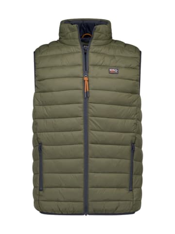 NEW ZEALAND AUCKLAND Kamizelka pikowana w kolorze khaki