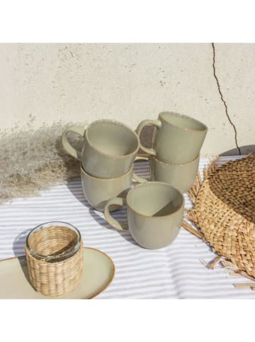 Ard'time 32-delig combiservies "Dune" groen