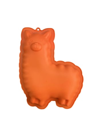 Ard'time Silikon-Backform "Lama" in Orange - (B)23 x (H)30 x (T)4,8 cm