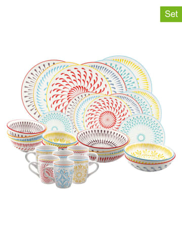 Ard'time 30tlg. Kombiservice "Kyoto" in Bunt