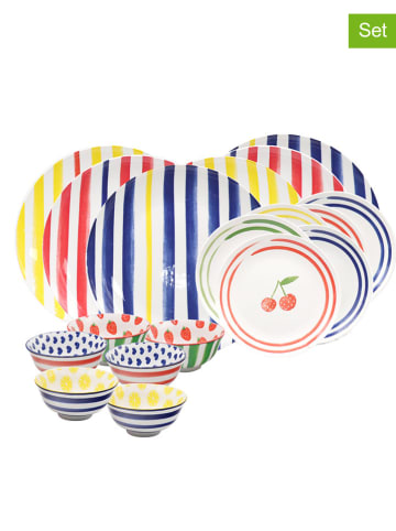 Ard'time 18tlg. Kombiservice "Le petit cabanon" in Bunt