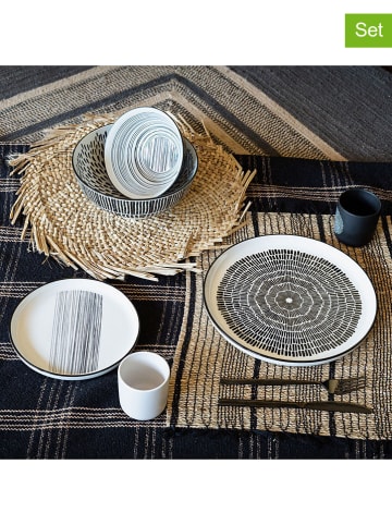 Ard'time 24tlg. Besteck-Set "Yucatan" in Schwarz