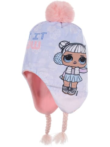 L.O.L. Surprise Czapka "LOL Surprise" w kolorze jasnoróżowym