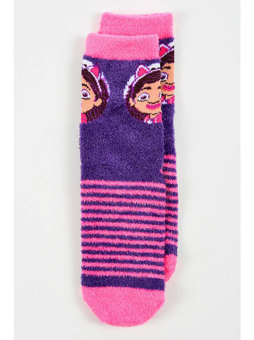 Gabby's Dollhouse Antislipssokken "Gabby's Dollhouse" paars/roze