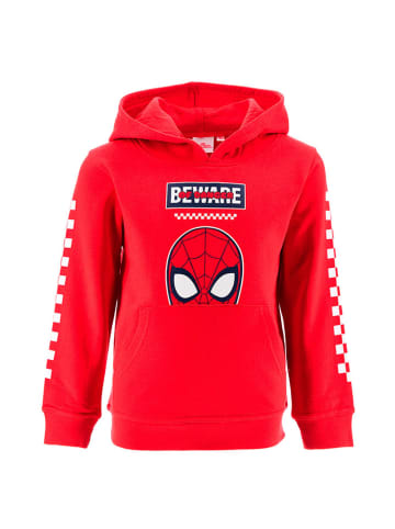 Spiderman Hoodie "Spiderman" in Rot