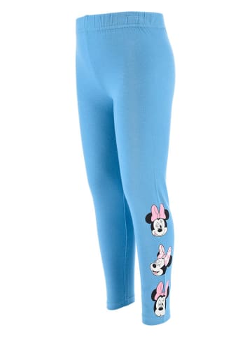 Disney Minnie Mouse Legginsy "Minnie" w kolorze niebieskim