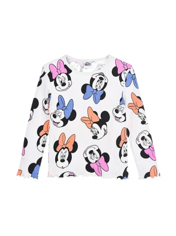 Disney Minnie Mouse Koszulka "Minnie" w kolorze białym ze wzorem