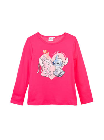 Lilo & Stitch Longsleeve "Lilo & Stitch" roze