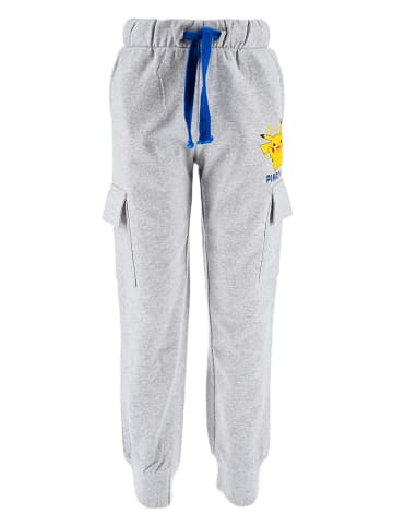 Pokémon Spodnie dresowe "Pokémon" w kolorze szarym