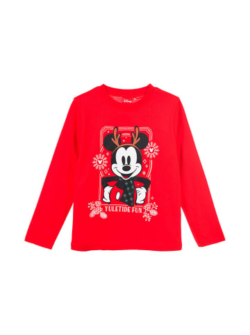 Disney Mickey Mouse Longsleeve "Mickey" rood