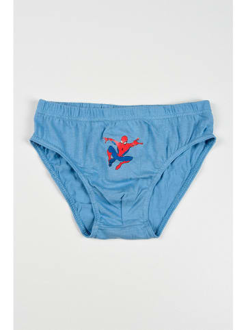 Spiderman 3-delige set: slips "Spiderman" blauw/wit/lichtblauw