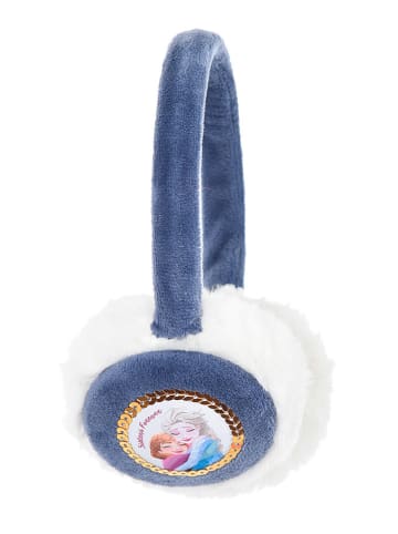 Disney Frozen Nauszniki "Kraina Lodu" w kolorze granatowo-białym