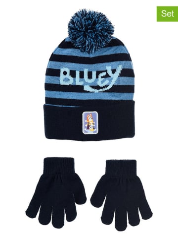 Bluey 2-częściowy zestaw "Bluey" w kolorze czarno-niebieskim