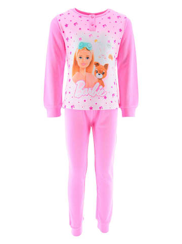 Barbie Piżama "Barbie" w kolorze jasnoróżowym